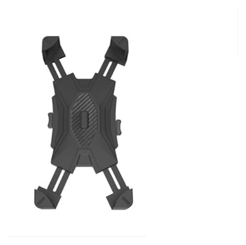 Fixation moto grand format anti-vibration avec cadre fixe rigide