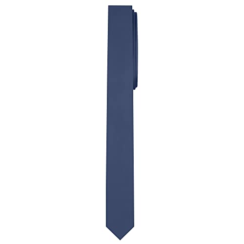 Image of Jacob Alexander Ultra Skinny 1.5 inch Men's Solid Necktie