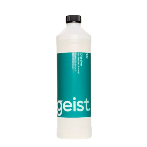 Geist. Dissolve | Spezialprodukt zum Entfernen von Decklacken auf Leder und Kunstleder (1 Liter)