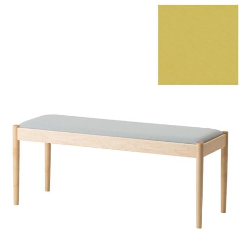 旭川家具 コサイン フォルクベンチ メープルTU シトロン_04512