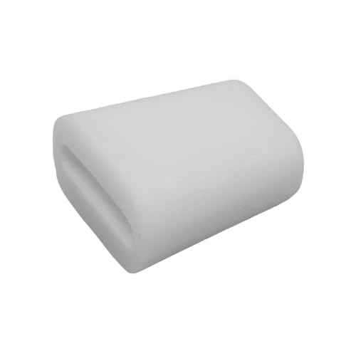 20 piezas patas de goma blanca para rejilla de fregadero miniatura 4
