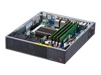 Supermicro SuperServer E200-9A 1U Mini PC Server - 1 x Intel Atom C3558 Quad-core [4 Core] 2.20 GHz DDR4 SDRAM - Serial ATA/600 Controller - 60 W