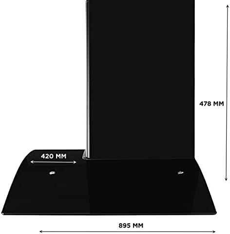 Faber 90cm 1200 m3/hr, Autoclean Chimney ||Filterless|| 5Yr Warranty on Motor(1Yr Comprehensive) || Italian design- (HOOD SYDNEY FL SC AC BK 90, Touch & Gesture Control, Black)