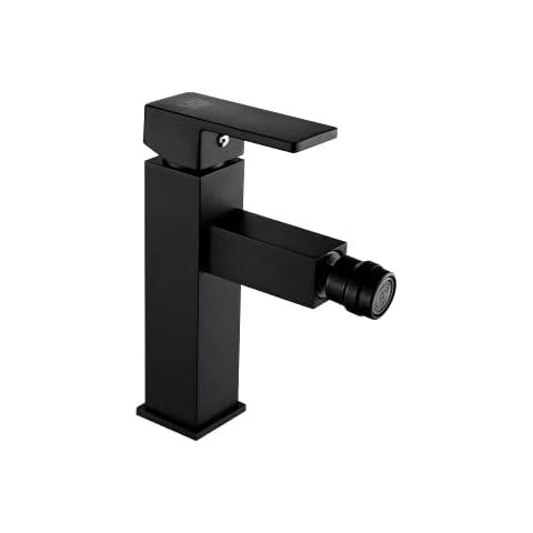 DP Grifería Arce - Grifo monomando de bidet, negro mate Cover