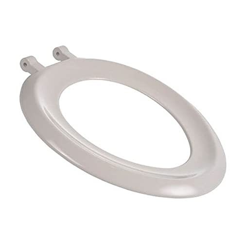 Sonata Celmac Duramax Heavy Duty Single Flap WC Seat Only with Plastic Hinges - WHITE