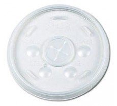 Styrofoam Cup Lids for 32 oz cup with straw hole
