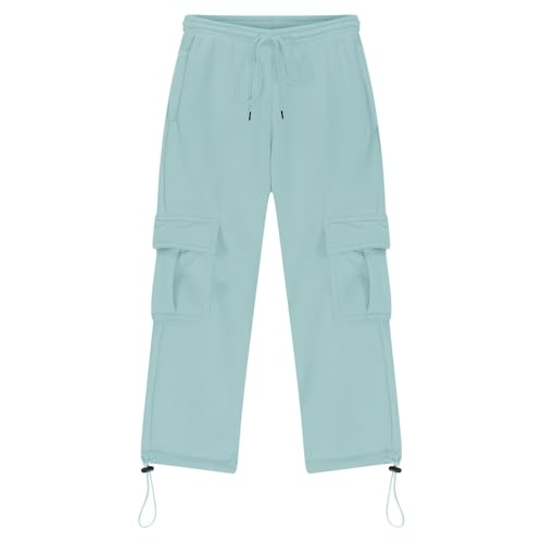 Baggy Sweatpants for Kids Boys Girls Elastic Waist Pockets Sport Casual Solid Drawstring Pants Fall Loose Preppy Kids3