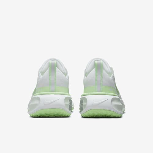 Nike Invincible 3 Women's Road Running Shoes (DR2660-104, White/Barely Green/Green Glow/Vapor Green) Size 7