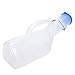 Bottiglia di urina per anziani, orinatoi per pazienti, sicuro, ecologico, ergonomico, portatile, 1000 ml, grande capacità, sanità per i viaggi a casa, per uomini immagine