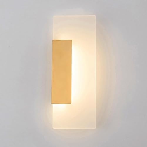Apliques de pared para interiores LED modernos de forma rectangular y luz neutra de 4000K 2