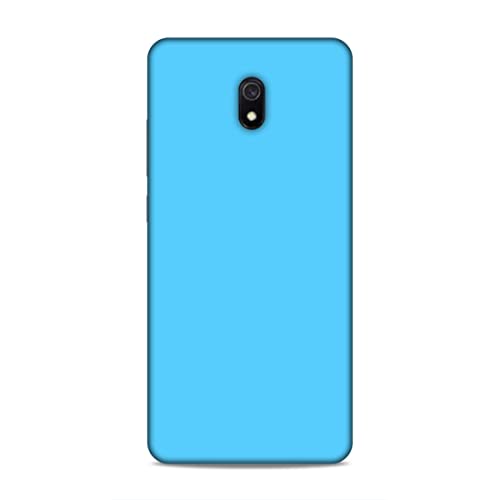 Image of Printed Mobile Back Hard Case Cover for Redmi Note 6 / Note 6 Pro | Blue, Plain Colour, Sky Blue-46