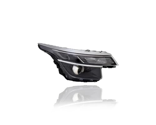 Headlight Assembly - Compatible/Replacement for '21-23 Kia Seltos EX/Premium/Nightfall/S/Turbo - Halogen With LED Daytime Running Light - Right Hand - Passenger - 92102Q5130
