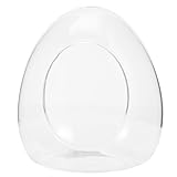 SHINEOFI DIY Glas Ei Terrarium Pflanzgefäß für Moos landschaften Dekorative Ökologische Flasche Kompakte Pflanzstation für Zimmer und Büro Geschenkidee