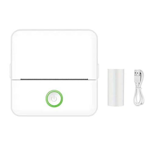 Mini impresora – Impresora térmica sin tinta y de bolsillo para fotos, diarios, notas y etiquetas, impresora portátil de notas Bluetooth de corte gratuito para estudiantes, viajes y uso diario X6