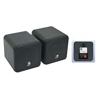 High quality 4" dual cone, full range mini box speaker This speaker 80W boasts a robust ABS construction and has quick-connect terminals High quality, 10cm dual cone mini speaker