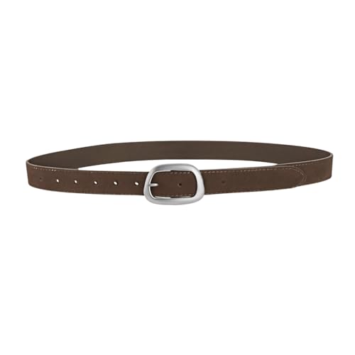 Wei Tech Cintura scultorea, Caffè marrone/argento, 85 cm