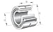 INA NKIS30 MACHINED NEEDLE ROLLER BEARING