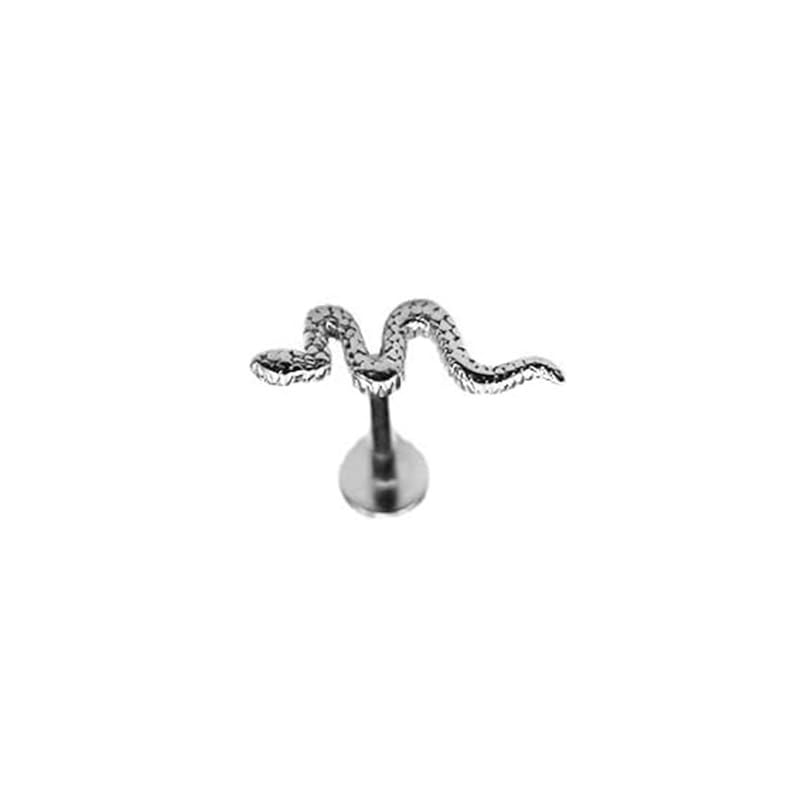 ＣＨＡＭＥＥＮ 1 piercing para la nariz, hipoalergénico para hombre, mujer, amigos, hermanas, hijas y nietas, Oro blanco