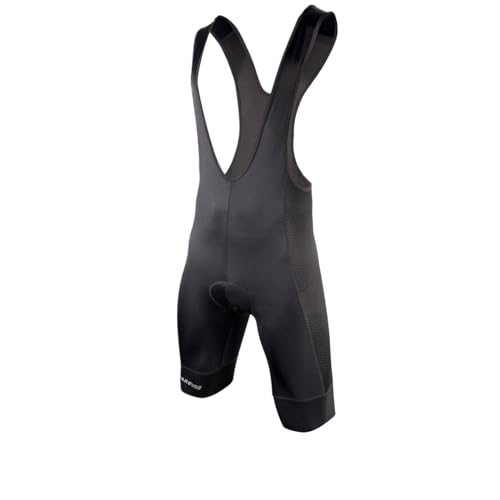 Culote Ciclismo Pantalones cortos con pechera for ciclismo, acolchados de Gel grueso 3D, 6 horas de paseo, pinza de ciclismo, pantalones cortos de ciclismo profesionales del equipo profesional(Asian-S