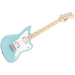 ギター Squier Mini Jazzmaster, Daphne Blue Amazon.com: Squier Mini Jazzmaster Electric Guitar, Daphne