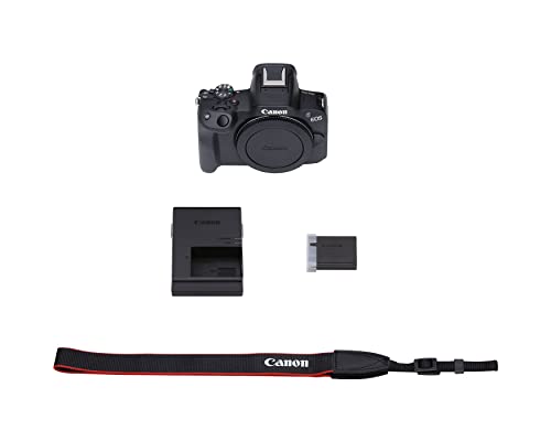 Image of Canon EOS R50 Mirrorless Vlogging Camera (Body Only /Black) (Renewed)