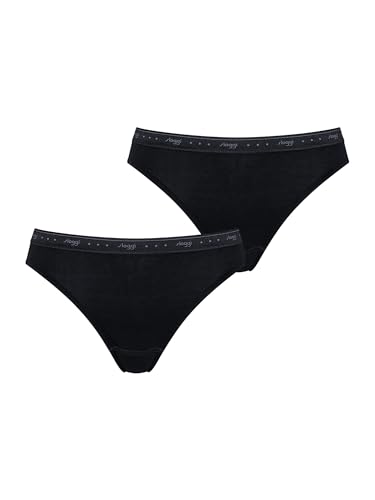 Sloggi Braguitas de Mujer Slip Midi Tai Mini Maxi Brasil Ropa Interior de Algodón Elástico para Mujeres, 46