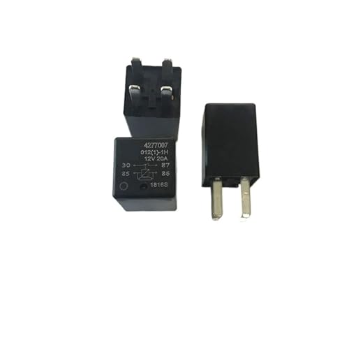 Relé automotriz de 4 pines para reparar fallos de encendido en circuitos de 12V y 20A 2