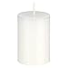 Mega Candles - Unscented 2" x 3" Hand Poured Round Premium Pillar Candle - White