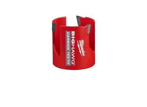Image of Milwaukee Big Hawg Ct Hlsw 2-3/4 Carbide Teeth 3 Tooth Design for Fast Aggressive Cuts