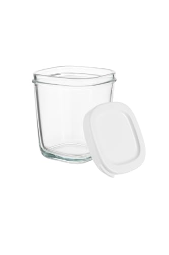 Lot de 6 Pots de yaourt sans égouttoir pour Multi Delices Express - SEB XF1001E1 - égouttoirs non inclus