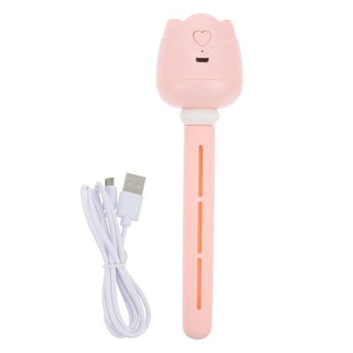 SHINEOFI Humidificador USB Portátil Pequeño para Aire Humidificador de Botella de Agua Conexión USB Diseño Rosa Compacto para Coche y Oficina Adecuado para Mantener la Humedad Ambiental