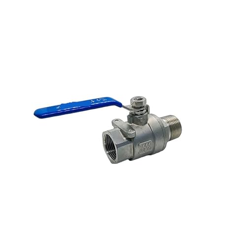 Válvula de bola de acero inoxidable 304 de alta resistencia para control hidráulico de fluidos 5