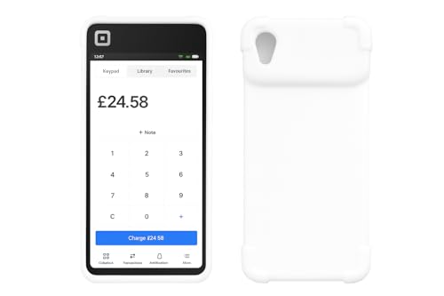 Funda protectora para mano cuadrada en color blanco ideal para el uso diario en la oficina
