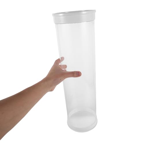 Seau de pêche transparent en PC étanche pour réglage de flotteur
