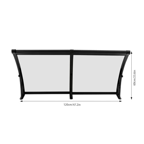 Toldo para puerta de entrada que soluciona las filtraciones con su cubierta para lluvia exterior 6