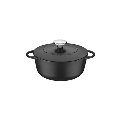 Tramontina Black Enamelled Cast Iron Casserole Dish Cover