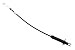 ACDelco 25792420 GM Original Equipment Front Parking Brake Cable