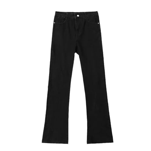 Jean noir jambe droite homme confortable ample taille 2XL - 7
