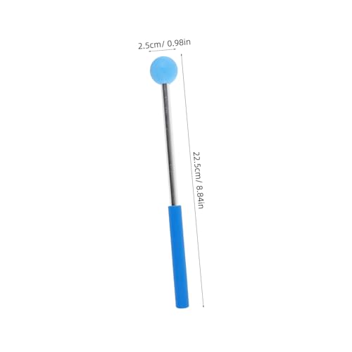 Par de Baquetas para Tongue Drum con Mango Ergonómico Azul miniatura 2