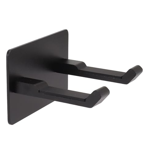 Hair Dryer Holder, Self Adhesive Wall Mounted, Stainless Steel Blow Dryer Stand and Cell Phone Holder, Space Saving Bathroom Organizer No Drilling for Bedroom Washroom Barber