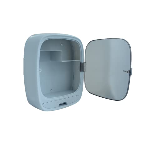 GALOOF-Multipurpose-Bathroom-Cabinet-New-Look-and-Modern-Cabinet-with-Megnatic-Door-Lock-and-Toothbrush-Holding-Drawer-for-Home-and-Office-Grey-Plastic GALOOF Multipurpose Bathroom Cabinet | New Look and Modern Cabinet with Megnatic Door Lock and Toothbrush Holding Drawer for Home and Office (Grey, Plastic)