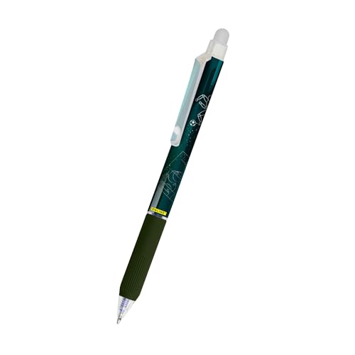 Online magiXX radierbarer Tintenroller Fußball I Gelschreiber blau I radierbare Gel-Mine, medium, austauschbar I Tintenroller mit thermosensitiver Tinte I Radierstift, radierbarer Kugelschreiber