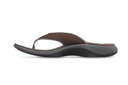 Dr. Comfort Collin Men's Supportive Orthotic Sandals Chocolate - 9 Medium-wide4