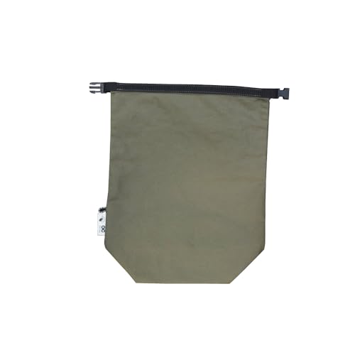 キャンバスロールトップバッグ タテ型 オリーブカラー バッグ カバン かばん 鞄