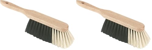Kerbl 29526 - Balayette en Poils de Cheval - Marron (Lot de 2)