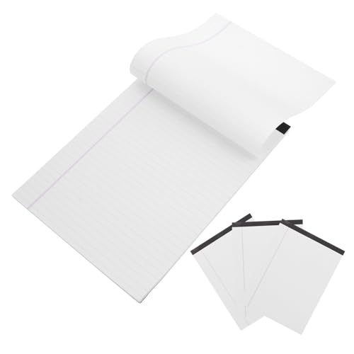 Bloc-notes juridiques blanc pour usage scolaire et bureau quotidien