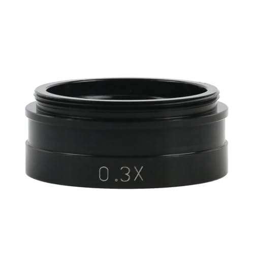0.3X Auxiliary Objective Glass Lens for XDC-10A 180X 300X C-Mount Lens Industry Video Microscope Camera