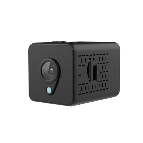 COCBTKQ 1080P WiFi mini Security Nanny Camera, AI Motion Detection Alerts, Auto Night Vision,Real Time Record Surveillance Amera for Indoor Home Ring Camera