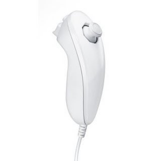 Mando Wii Nunchuck Blanco Compatible