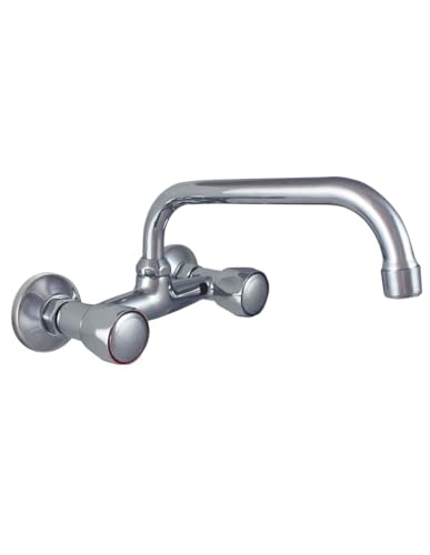 MONOBLOCK FREGADERA PARED (15 CM. ENTRE TOMAS) CAÑO ALTO EKO